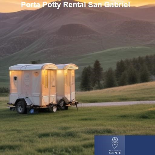 Choosing the Right Porta Potty Rental Company - Porta Potty Genie San Gabriel