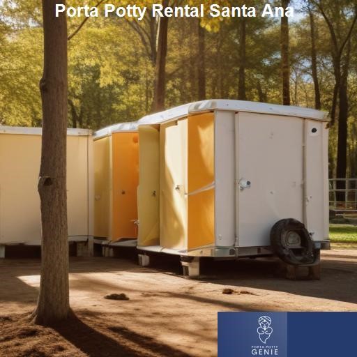 Cost Estimates for Porta Potty Rental in Santa Ana - Porta Potty Genie Santa Ana