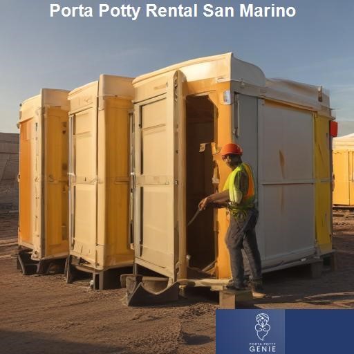 Maintaining Sanitation and Hygiene in Rented Porta Potties - Porta Potty Genie San Marino