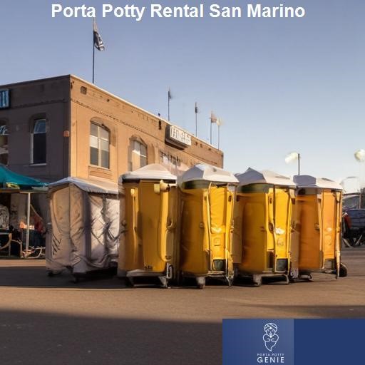 Planning and Preparing for Your Porta Potty Rental - Porta Potty Genie San Marino