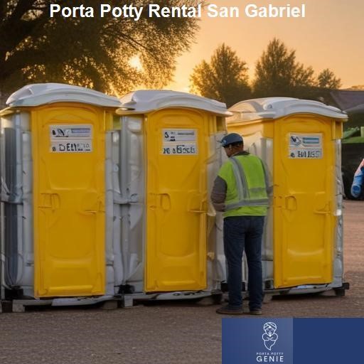 Understanding Porta Potty Rental - Porta Potty Genie San Gabriel