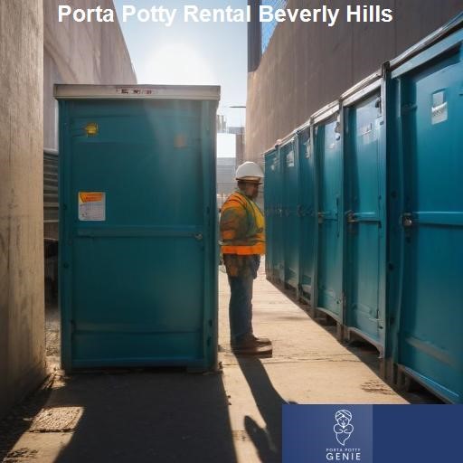 Understanding Porta Potty Rentals - Porta Potty Genie Beverly Hills