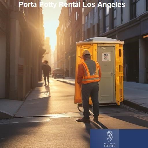 Understanding the Need for Porta Potty Rental - Porta Potty Genie Los Angeles