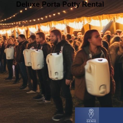 Porta Potty Genie Deluxe Porta Potty Rental