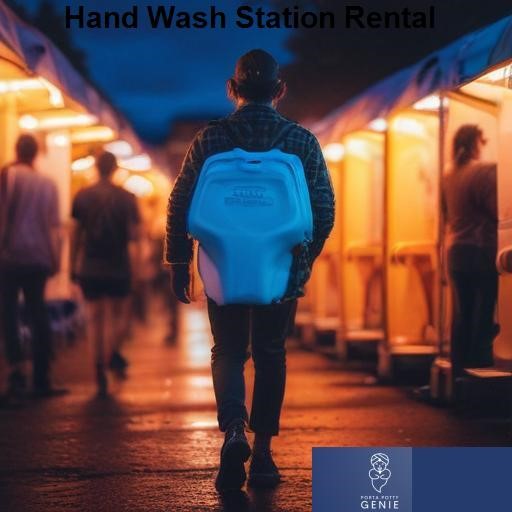 Porta Potty Genie Hand Wash Station Rental