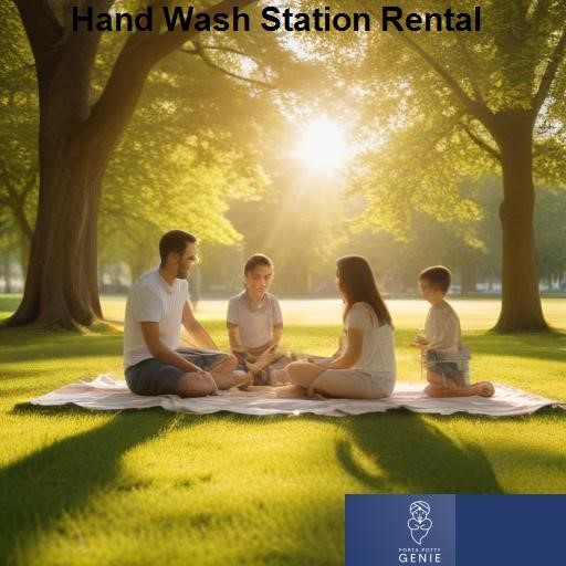 Porta Potty Genie Hand Wash Station Rental