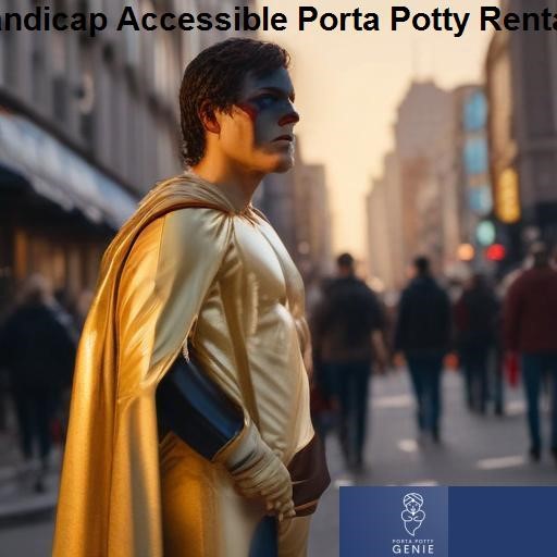 Porta Potty Genie Handicap Accessible Porta Potty Rental