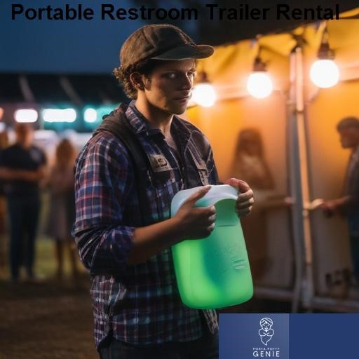 Porta Potty Genie Portable Restroom Trailer Rental