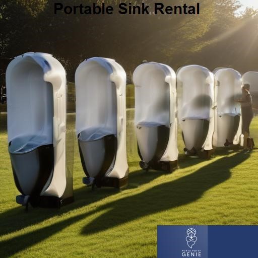 Porta Potty Genie Portable Sink Rental