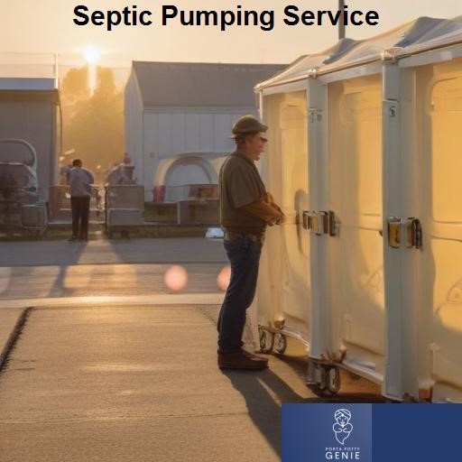 Porta Potty Genie Septic Pumping Service