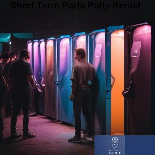 Porta Potty Genie Short Term Porta Potty Rental