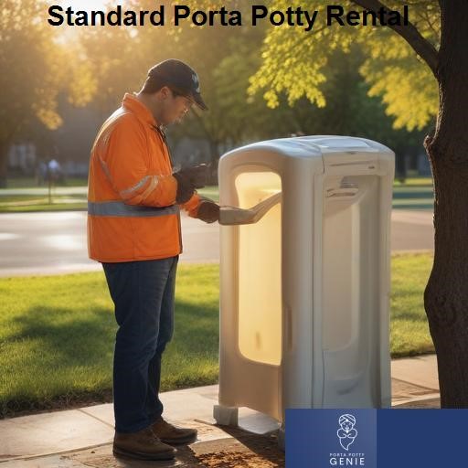 Porta Potty Genie Standard Porta Potty Rental