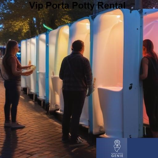 Porta Potty Genie Vip Porta Potty Rental